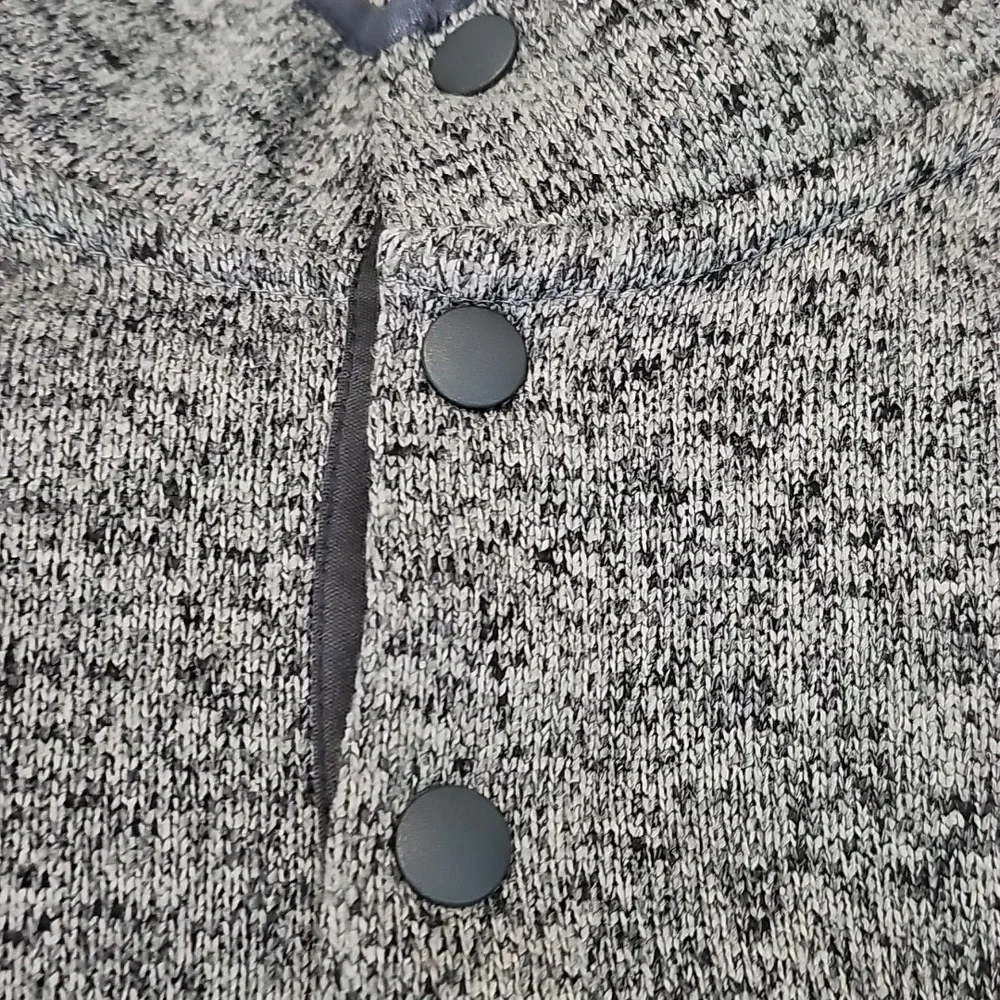 Eddie Bauer Charcoal Button-Up Cardigan